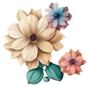 Nature Template Single Flower